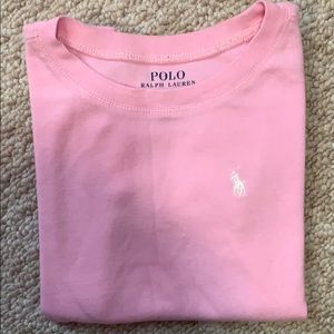 pink Polo top!